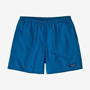 Patagonia Men's Baggies Longs 7" Shorts Blue Board Shorts Outdoor Hiking Large
